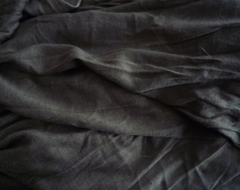 Brown crinkle cotton fabric dark 50 * 200 cm