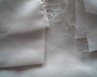 Fabric lining thin grey very pale 115 * 100 cm