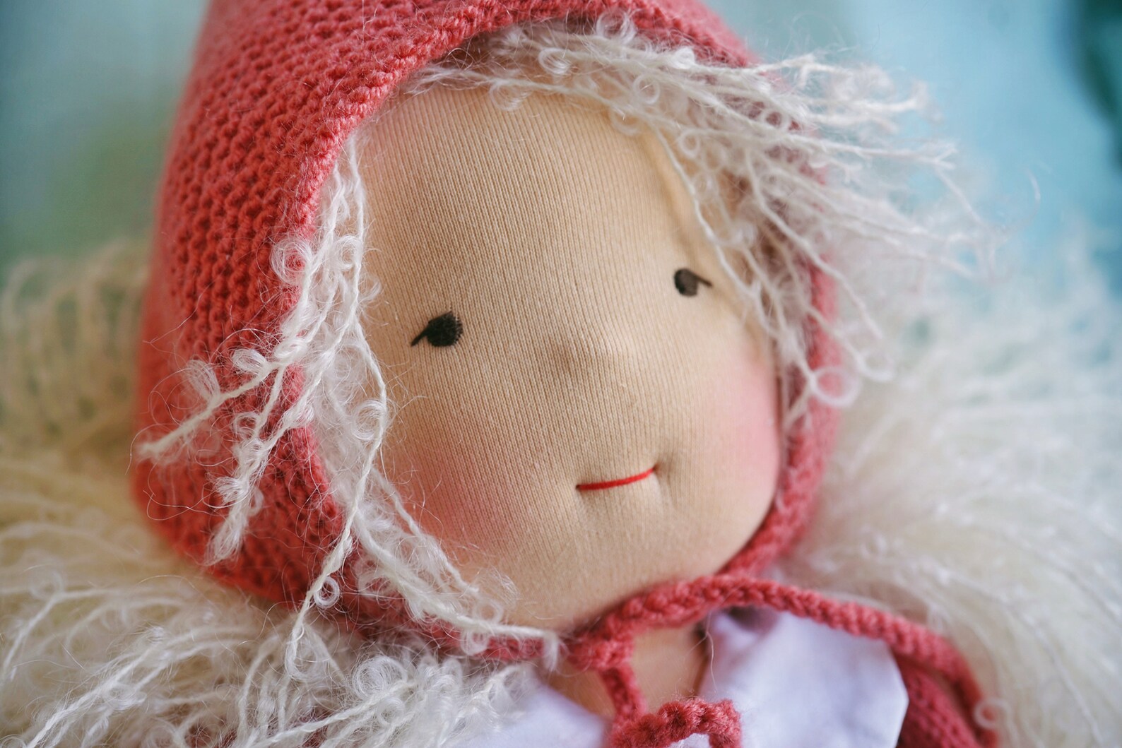 Natürliche handgemachte Puppe 15 / 37 cm. Puppe Etsy