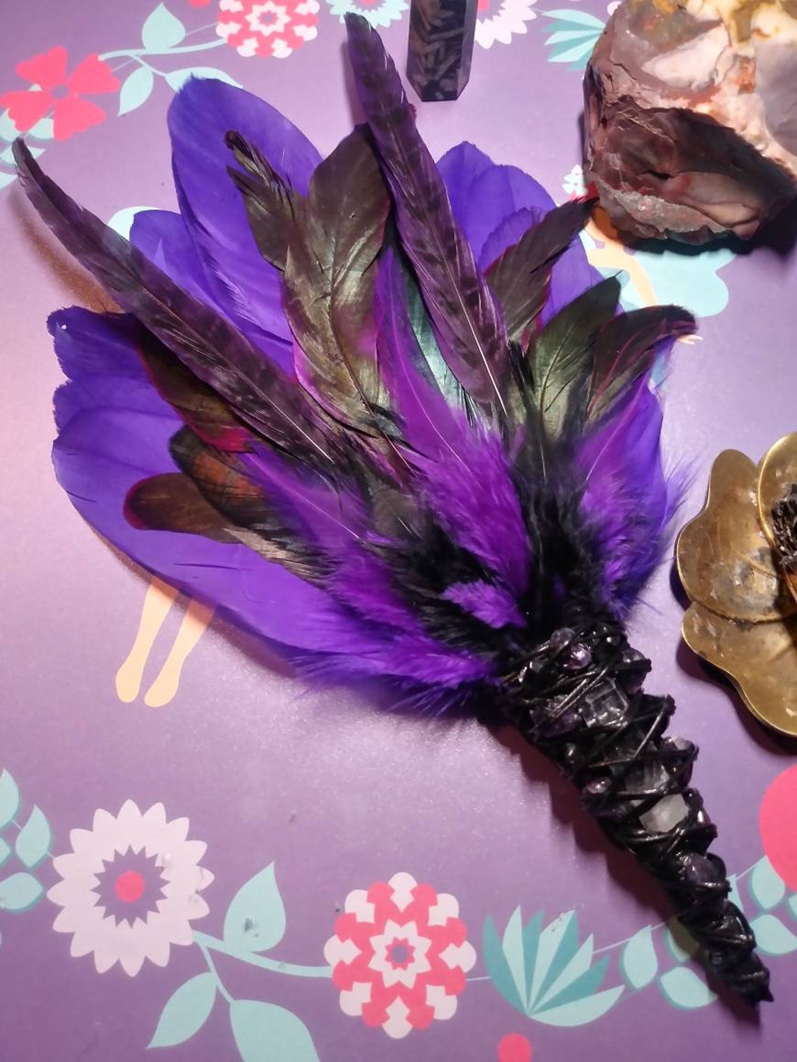 Pure Magic Smudge feather smudging feathers cleansing wand Etsy