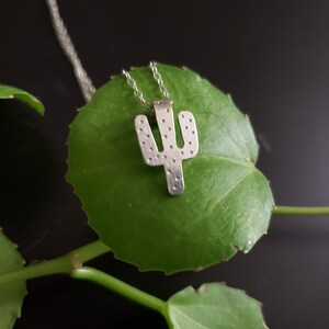 Saguaro cactus necklace