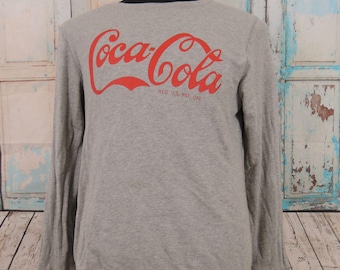 Vintage Coca-Cola Sweatshirt, Soft Drinks Sweater, Size XL