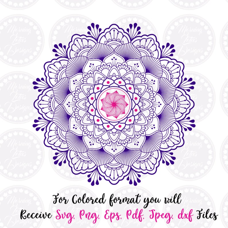 Download Mandala Svg Zentangle Svg Mandala clipart Monogram Svg ...