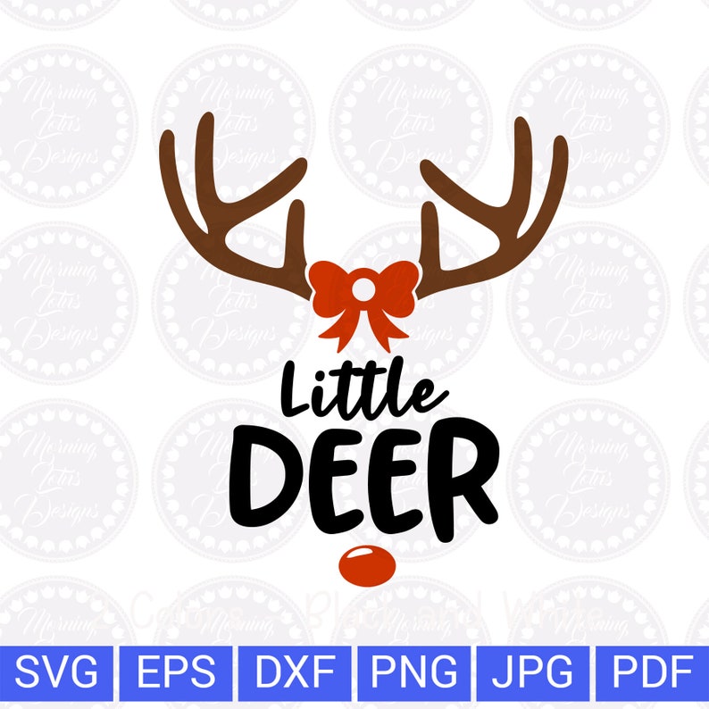 Download Little deer svg Christmas svg Reindeer svg Deer svg Baby deer | Etsy