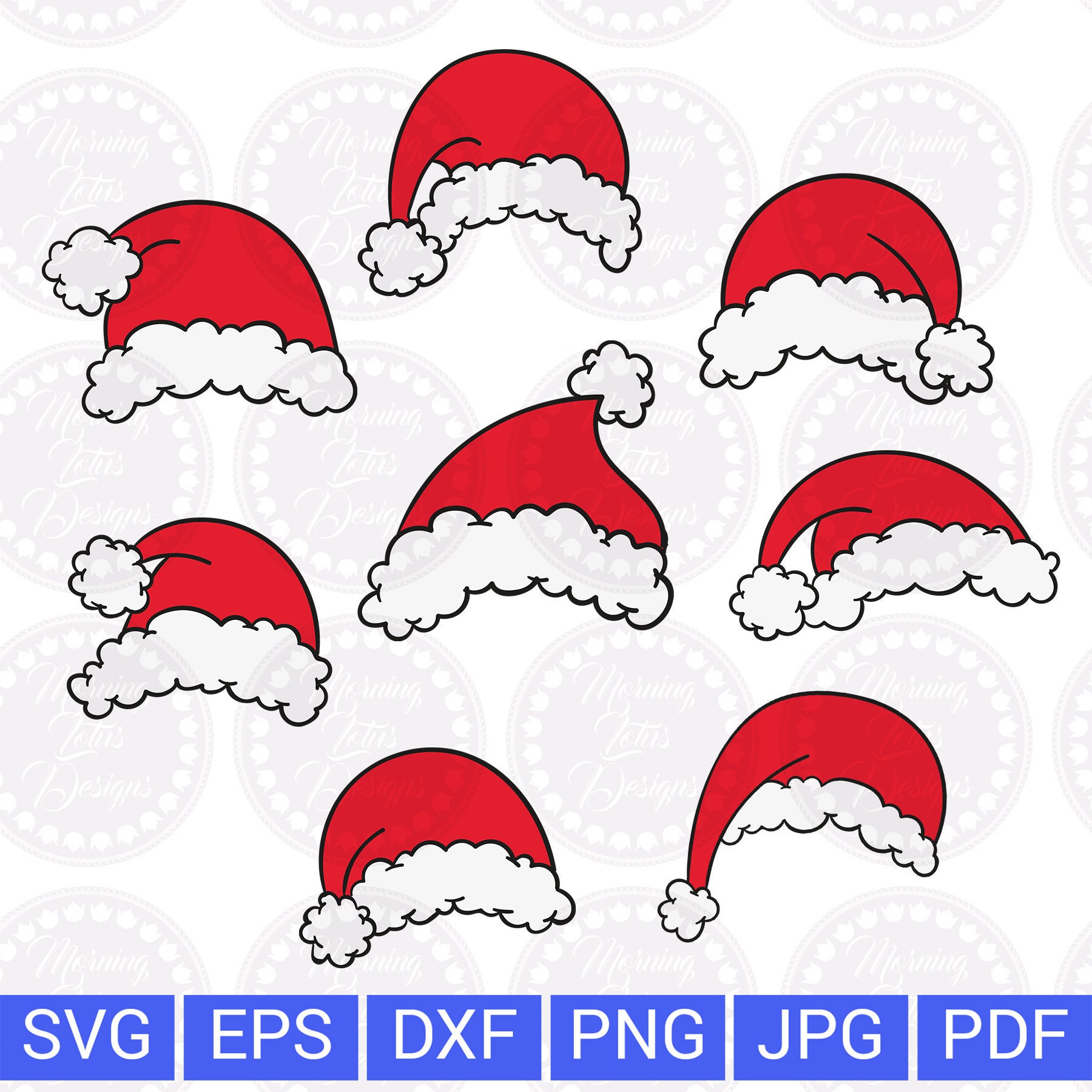 Download Christmas svg Merry christmas svg Santa hat svg Santa svg ...