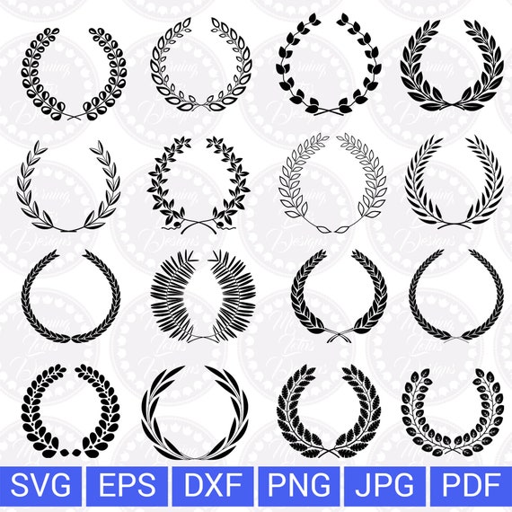 Download Laurel Clipart Floral Wreath Svg