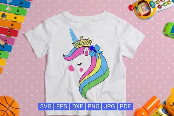 Download Unicorn Svg Unicorn Clipart Unicorn Face Svg Unicorn Face Etsy