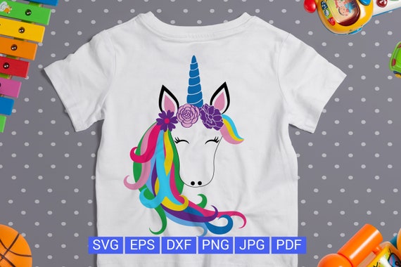 Download Unicorn Svg Unicorn Clipart Unicorn Face Svg Unicorn Face Etsy