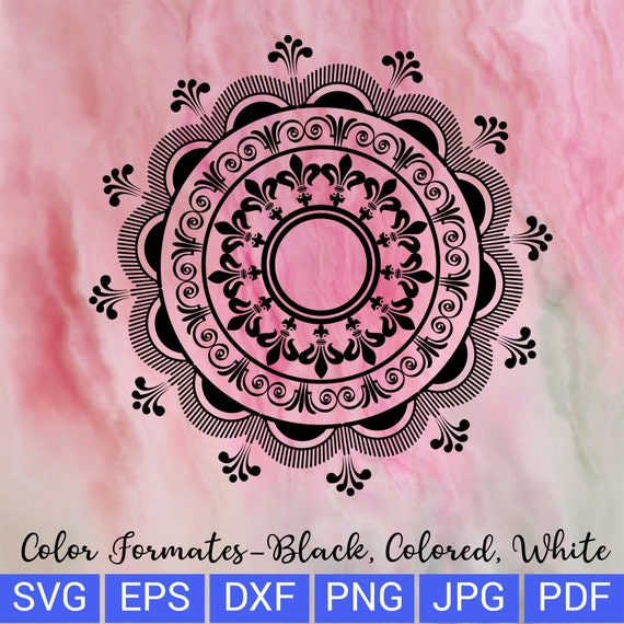 Download Zentangle svg Mandala svg Mandala for cricut Intricate svg ...