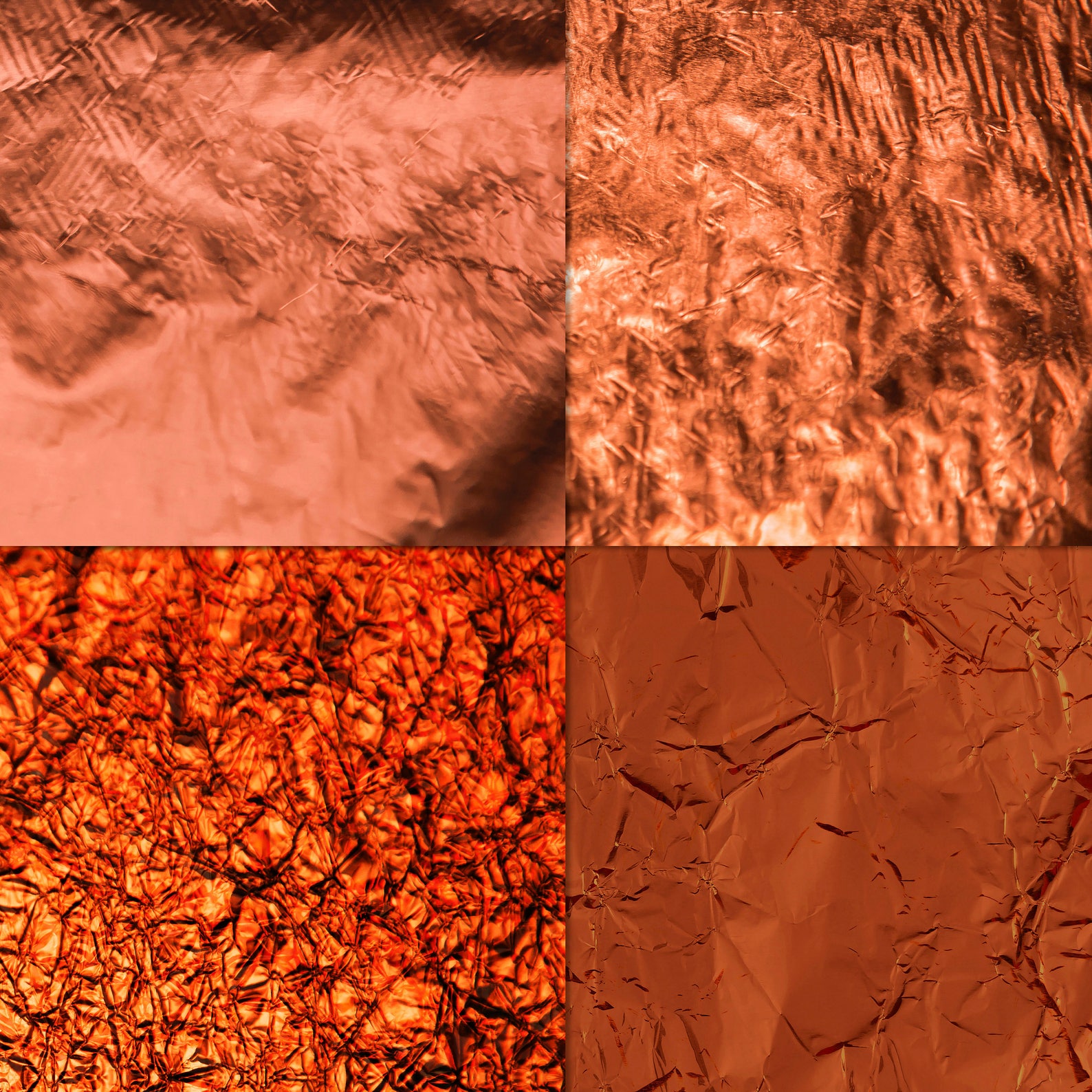 Copper Digital Paper Copper Foils Copper Texture Copper Etsy