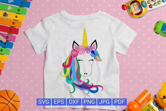 Download Unicorn Svg Unicorn Clipart Unicorn Face Svg Unicorn Face Etsy