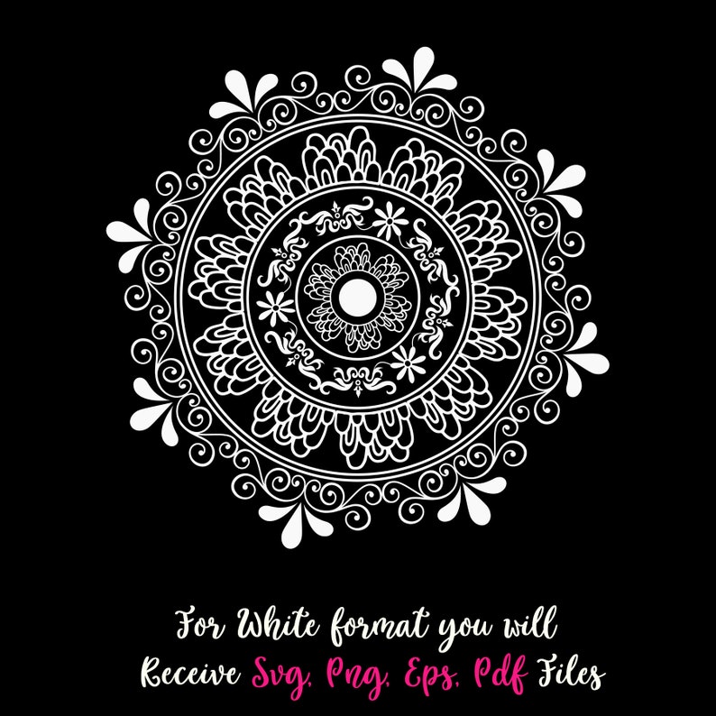 Download Zentangle svg Mandala svg Mandala for cricut Intricate svg ...