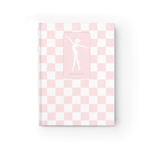 Tanz inspiriertes Journal, Tänzer Journal, Choreographie Journal, Tänzer Geschenk, Journal für Tänzer