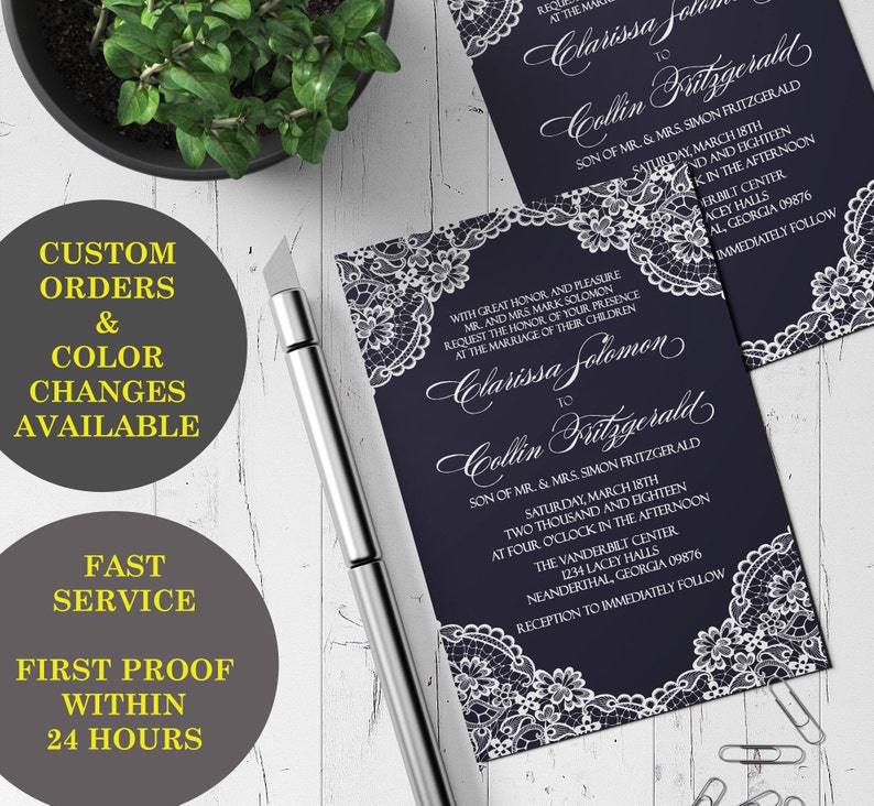 Printable Wedding Invitations Wedding Suite Invitation Template Printable Birthday Party Invitation Printable Wedding Invitations DIY