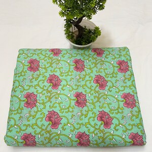 Block Print  Fabric , Soft Fabric, Sustainable Fashion, 100% Cotton, Sewing Fabric, Dress Material By Yard