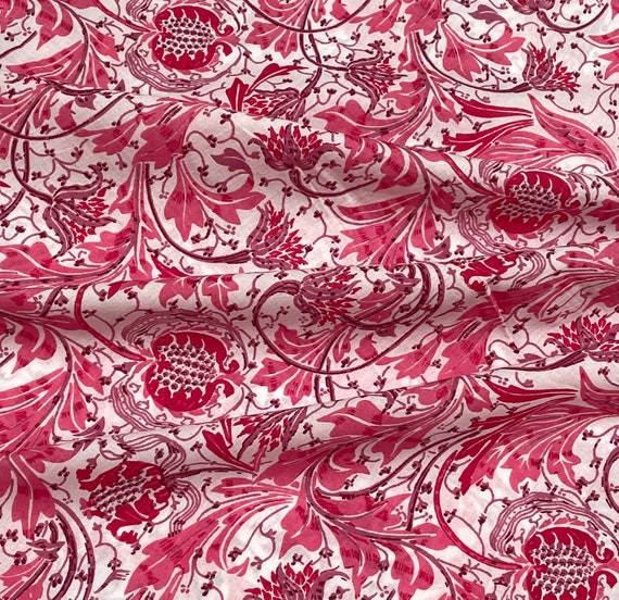 pink cotton dress fabric Nubby Weave Poly Cotton Dress Fabric 6311