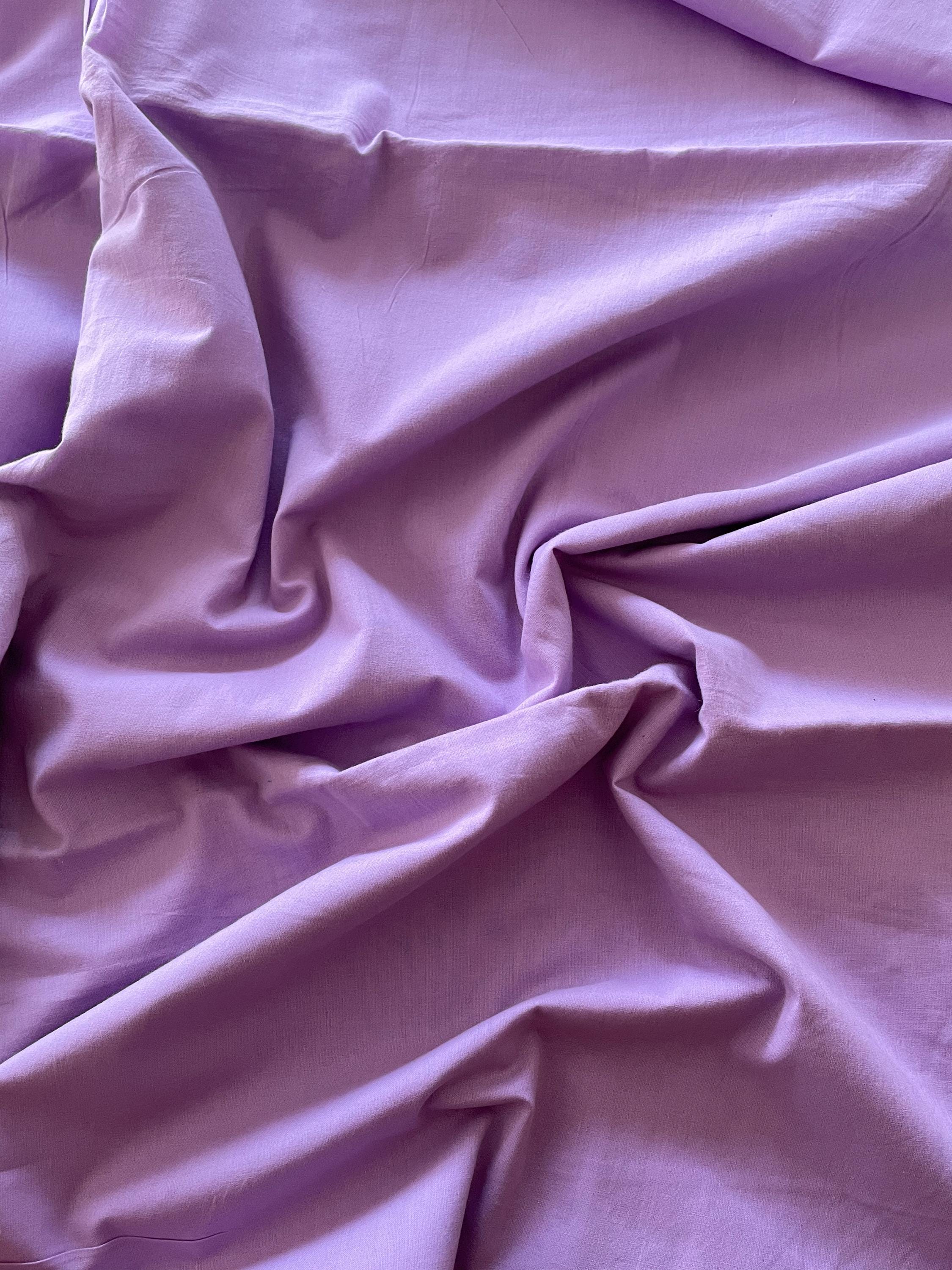 purple cotton dress material Lilac Purple Woven Cotton Light Weight Double Gauze Fabric Fabric, Raspberry Creek Fabrics