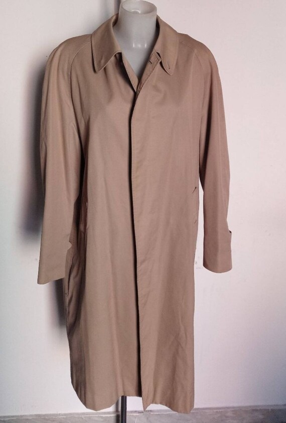 Burberry london Vintage coat coat waterproof beige