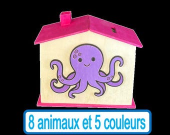 Small Sea Animal Money Box – Customizable Money Box – Children's Decoration