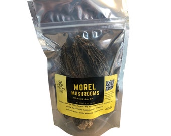 Great Lakes Treats Dried Morel Mushrooms