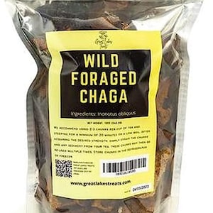 Great Lakes Treats 12oz Chunk Chaga Mushroom
