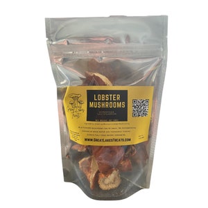Dried Wild Foraged Lobster Mushrooms 1oz bag