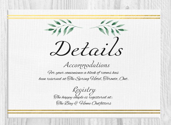 Wedding Invitation Template Printable Diy Wedding Invites Set Etsy