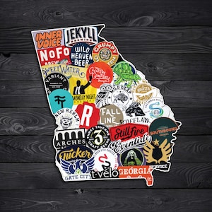 Gose on My Mind | Georgia Craft Beer Signs | Beer Map, Bonus Room, Game Room, Wall Art, Wall Decor, Bar Decor, Man Cave