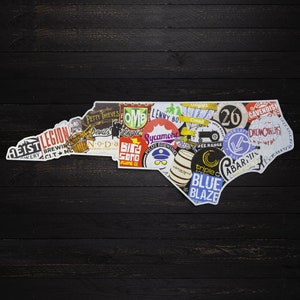 Queen City Misfits |  Charlotte, NC (Queen City) Craft Beer Signs | Bonus Room, Game Room, Wall Art, Wall Decor, Bar Decor, Man Cave