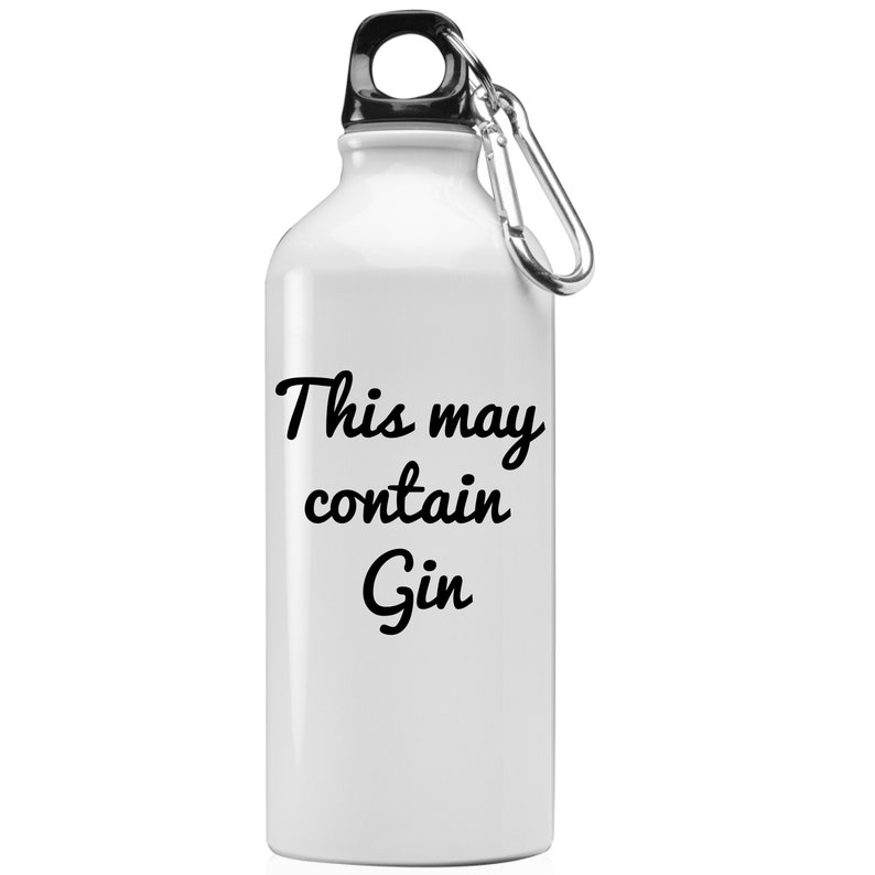 Personalised funny water bottle funny saying This may Etsy