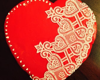 Heart Sugar cookies (1 dozen)