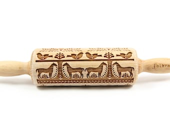 Rodillo grabado de arte popular: Grabador de galletas polaco