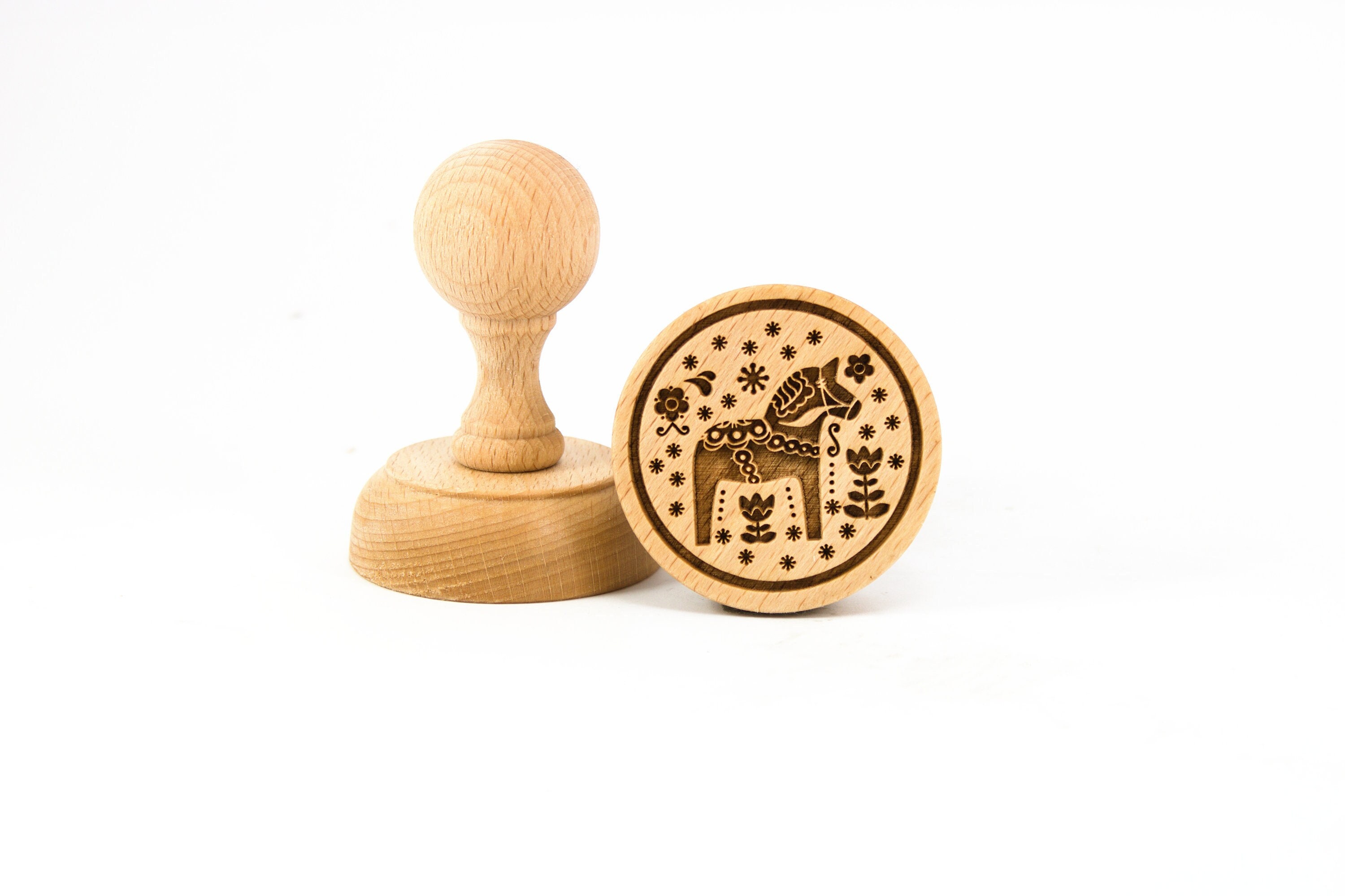 Wooden Cookie Molds, Windmill Carved Cookie Cutter For Baking, Windmill Shape Biscuit Embossing Press Stamps For Easter Thanksgiving