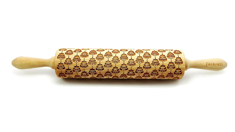 embossing rolling pin laser rolling pin CAKES engraved rolling pin for cookies