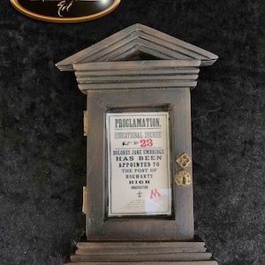 Dolores Umbridge's Proclamation decree inspired by Harry Potter image 1