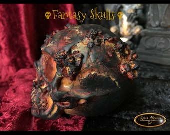 Fantasy Skull- Lava Fire