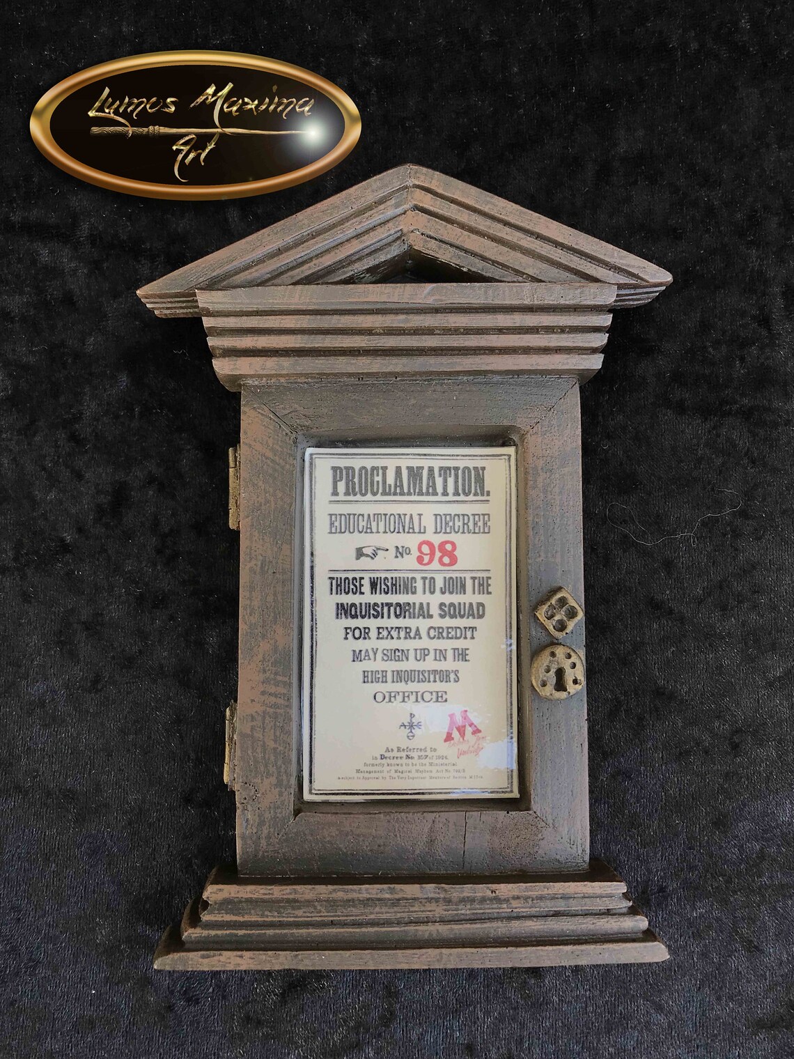 Dolores Umbridge's Proclamation decree inspired by Harry | Etsy