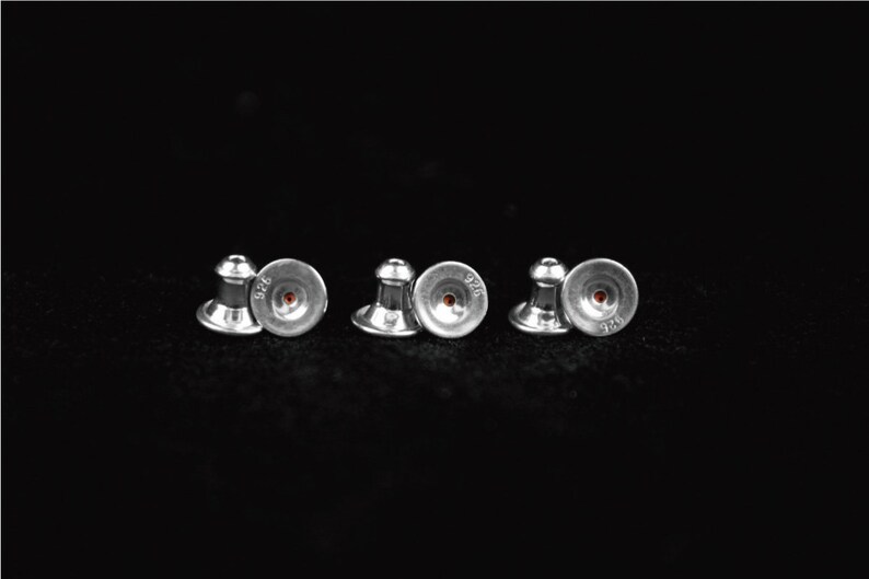 The Pray Hand silver Earrings