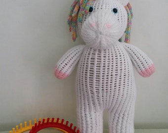 Loom Knitting Super Big Unicorn