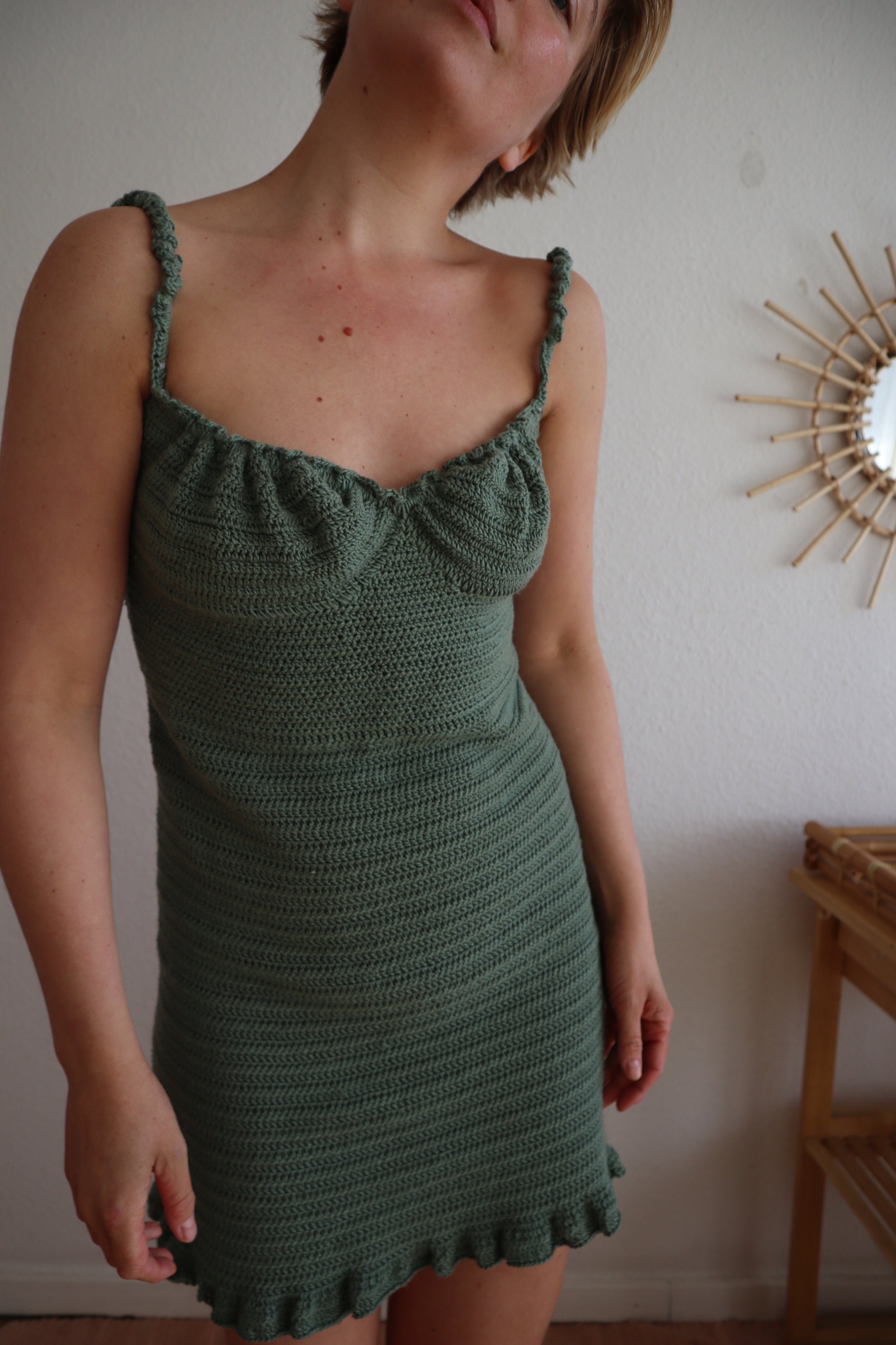 brandy melville green jennifer dress Jennifer Tank main image 0