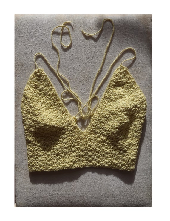 Avia Top Shell Stitch Bra Cup Crochet Pattern Video Tutorial ENG/DA -   Canada