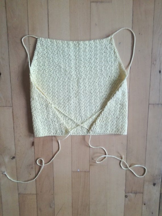 crochet spaghetti strap top