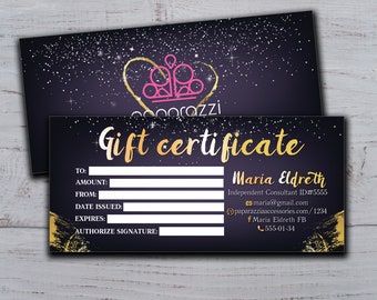 gift certificate etsy