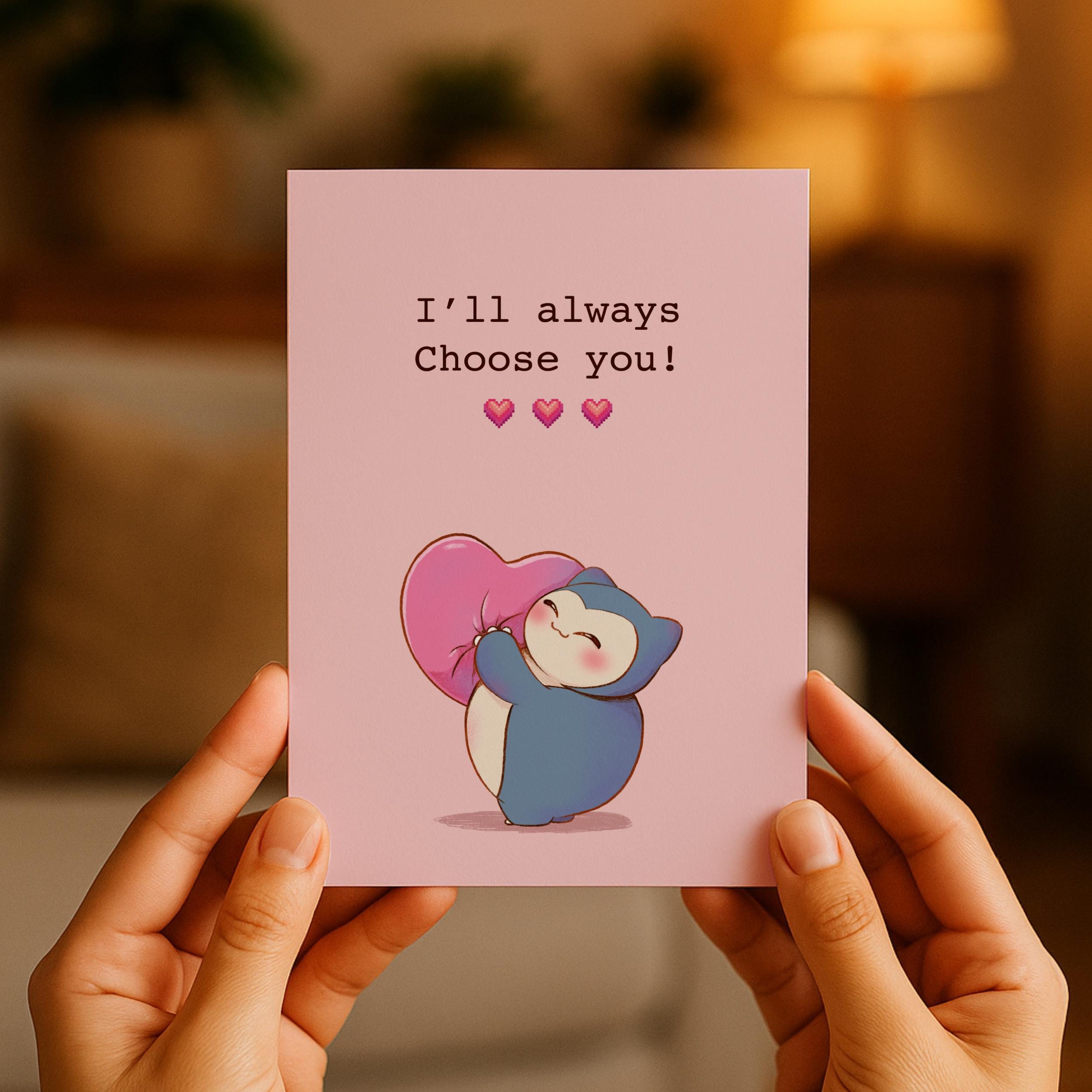 I Choose You Card - Etsy