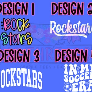 Custom Listing- Rockstars Soccer team!