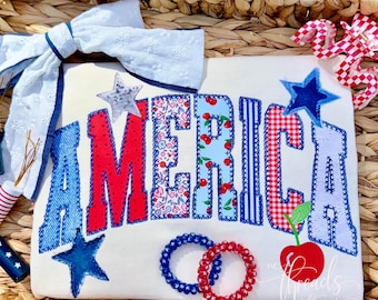 Camiseta de retazos de Estados Unidos, camiseta patriótica, camiseta del 4 de julio, camiseta de EE. UU., camiseta vintage de Estados Unidos, camiseta patriótica de verano