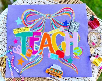 Camiseta con lazo para maestra, Camiseta linda para maestra, Camiseta para maestra de regreso a clases, Camiseta con lazo para lápiz, Camiseta para el primer día de clases, Regalo para maestra de primaria