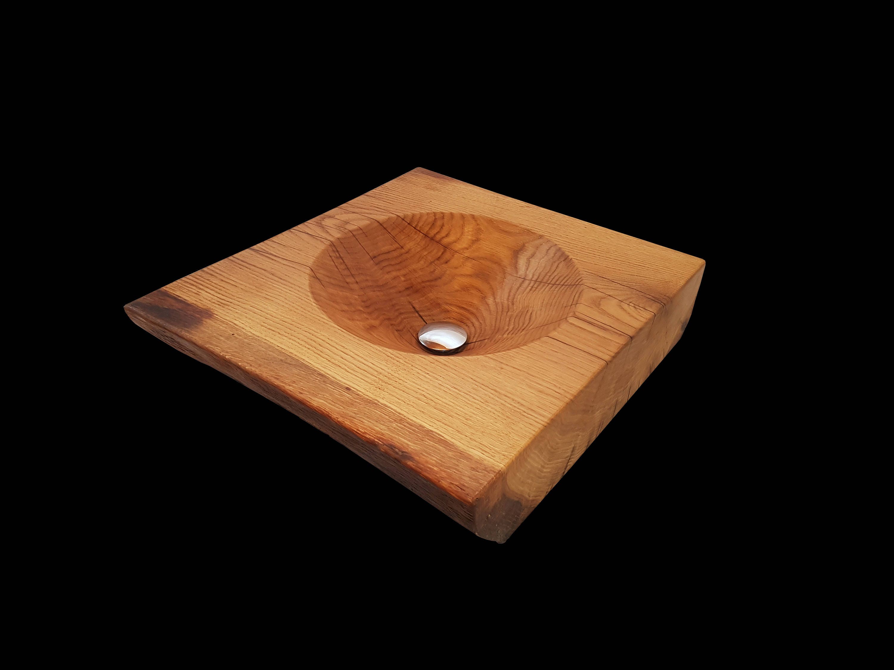 Ehrfürchtig Aufsatzwaschbecken Holz Holzwaschbecken Waschbecken Aufsatzwaschbecken Holz Eiche