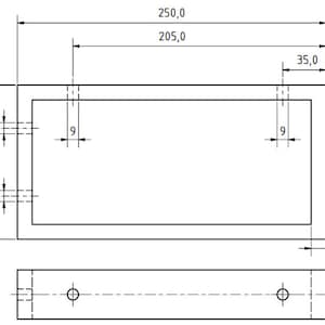 Porta lavabo, porta asciugamani da parete, solida console a parete immagine 4