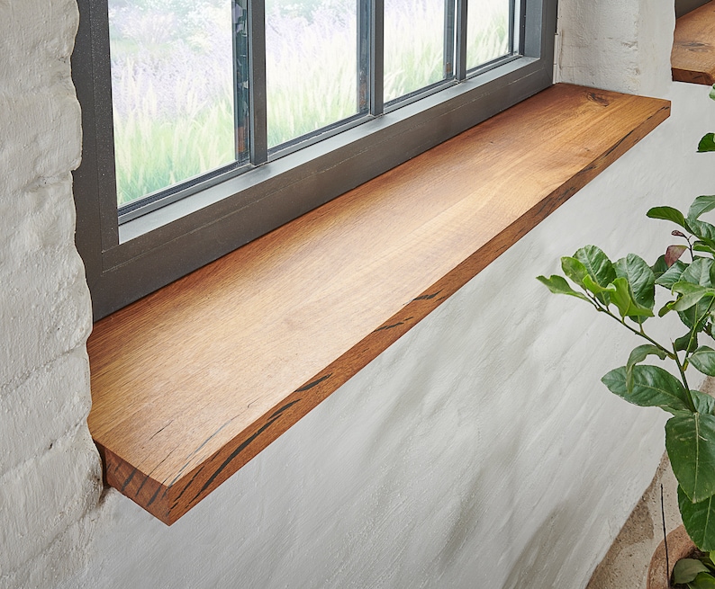 Fensterbank Fensterbrett Eiche rustikal Holz Massivholz Etsy.de